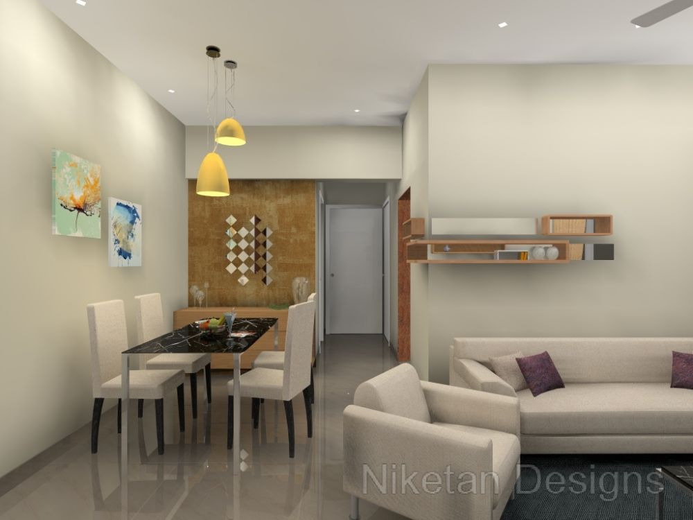 Niketan's Unique 3D interior design ideas